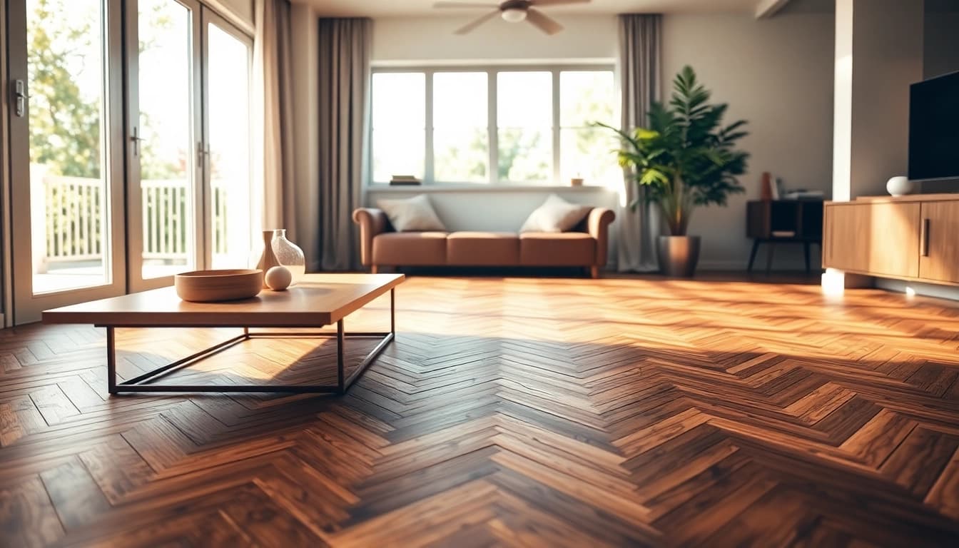 Enhance your home with luxury vinyl plank flooring that combines style and durability.