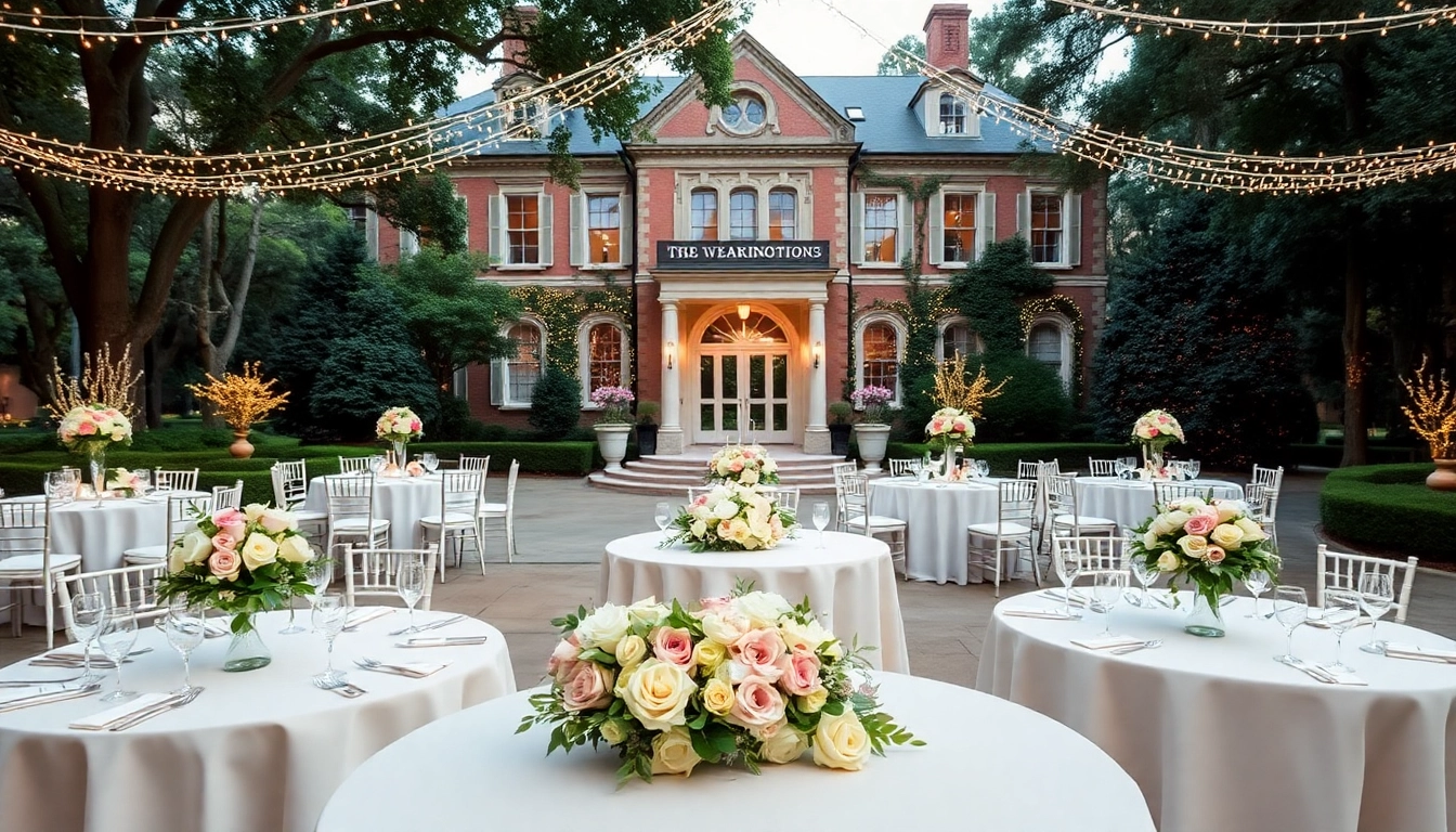 Ceremony setup highlighting Best Wedding Venue Jacksonville with elegant details and exquisite decor.
