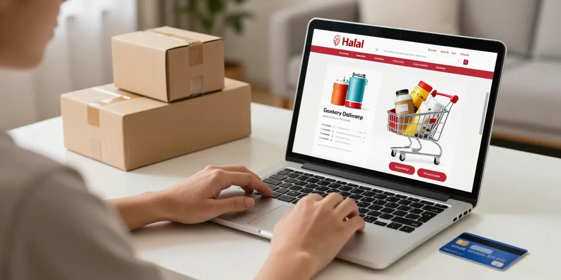 Halal grocery delivery online shopping experience with best deals and product reviews.