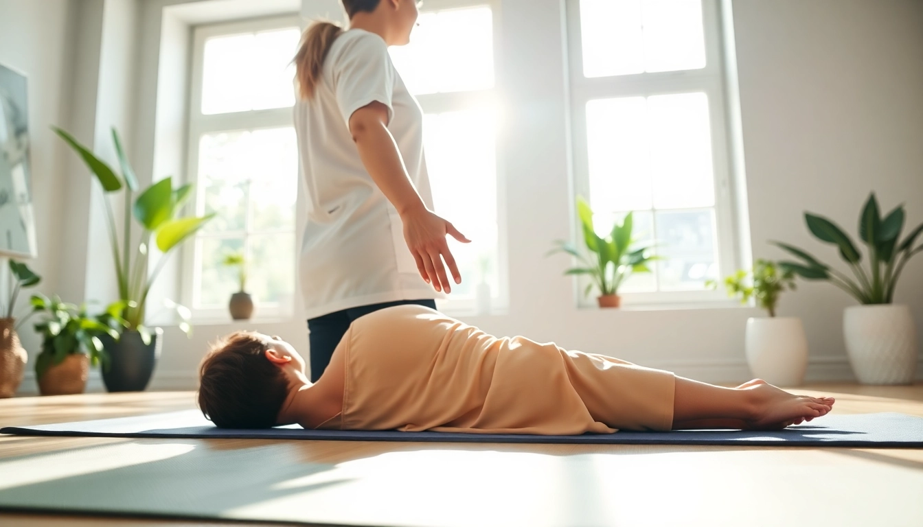 Discover effective back pain solutions through expert demonstrations in a professional setting.