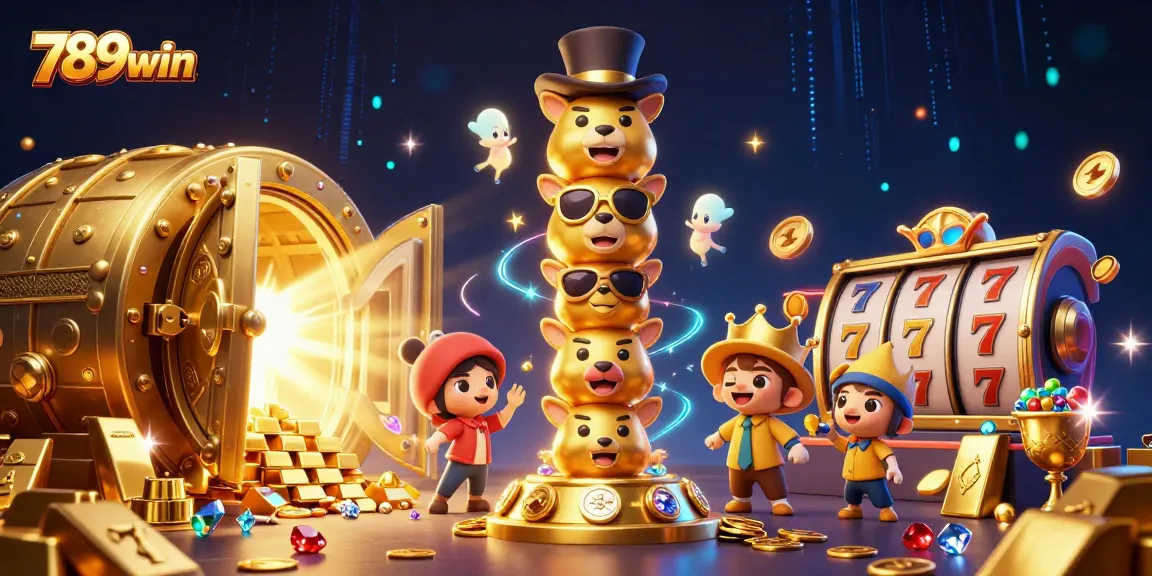 Engage with thrilling slots and games at 789win's exciting casino scene filled with treasures.