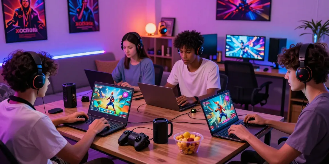 xocdia88 online gaming experience with diverse players enjoying various games in a vibrant setting