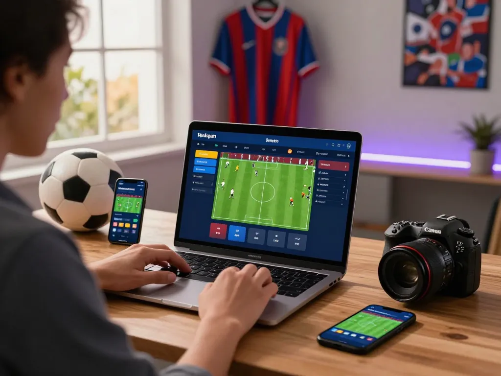 Engaging football betting experience on 1gom with live match odds and real-time updates.