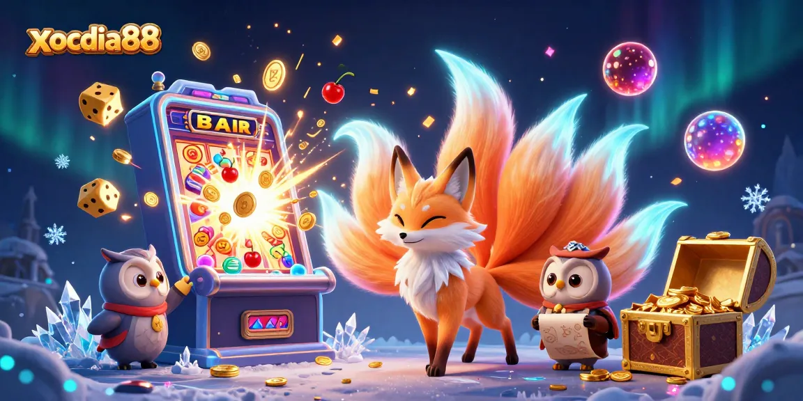 Xocdia88 brings vibrant gaming excitement with colorful spirits, dynamic symbols, and jackpot elements.