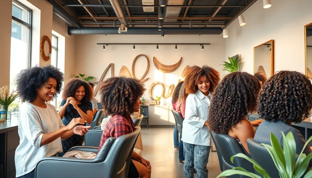 Experience vibrant hair styling at Omnia Salon with expert perms in San Diego.